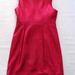 91009B-9A   GUCCI RED WOOL DRESS SIZE 2 4 6 (BACK) PRICE USD39