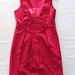 91009B-9A  GUCCI RED WOOL DRESS SIZE 2 4 6 PRICE USD39