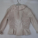 90713B-23 CHANEL BEIGE COTTON&POLYESTER TOP SIZE 2 4 6(BACK) PRI