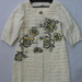 90721A-38 CHANEL WHITE COTTON&POLYESTER DUSTCOAT SIZE 2 4 6 PRIC