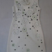 90805B-22A CHANEL WHITE WOOL COTTON DRESS SIZE 2 4 6 PRICE USD 4