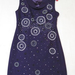 90805B-22B CHANEL PURPLE WOOL COTTON DRESS SIZE 2 4 6 PRICE USD 