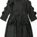 90806B-31A CHANEL BLACK DOUPION SILK DRESS SIZE 2 4 6 PRICE USD 