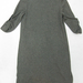 90921A-27  CHANEL GREY COTTON JERSEY DRESS SIZE 2 4 6(BACK) PRIC