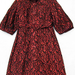 90923B-41 CHANEL RED LACE DUSTCOAT SIZE 2 4 6 PRICE USD 51