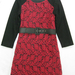 91021A-35   CHANEL  WOOL LACE DRESS SIZE 2 4 6 PRICE USD54