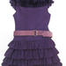 91012A-02 MIUMIU PURPLE WOOL DRESS SIZE 2 4 6  (BACK) PRICE USD6