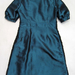 90920B-11 DKNY GREEN POLYESTER&SILK DRESS SIZE 2 4 6(BACK) PRICE