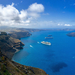 Santorini látképe