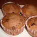 Csokidarabos, nutellás muffin