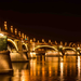 Margit híd arany fényben