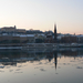 a zajló Duna és a budai látkép 2