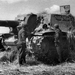 Német zsákmányolt SzU-152 rohamlöveg