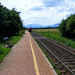 Desiro motorvonat távolodik a megállóhelytől Bécsújhely irányába