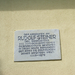 A felvételi épület homlokzatán található Rudolf Steiner Osztrák 
