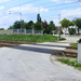 Az állomás Bruck-Királyhida felőli oldalán lévő vasúti átjáró Pá