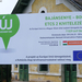 Bajánsenye-Boba ETCS 2 kivitelezésének tájékoztató táblája a fel