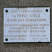 Dr. Princz Gyula,1982-ben leleplezett emléktáblája, a felvételi 