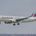 Qatar sharkletes A320-asa először Budapesten